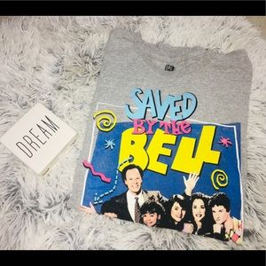 ‼️CLOSING SALE EVERYTHING MUST GO‼️
New Like Saved by the bell grey tee